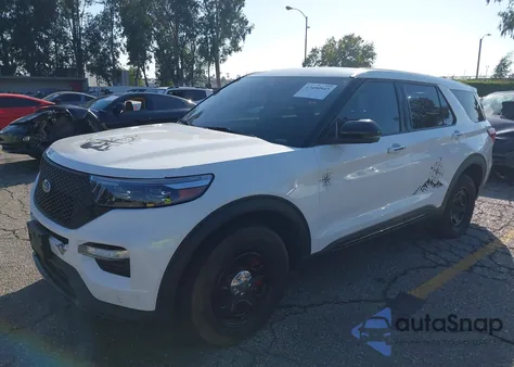 2022 Ford Explorer St из США, поврежденный, VIN 1FM5K8GC6NGC44888